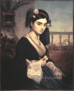 Oriental Lady Marc Charles Gabriel Gleyre Oil Paintings